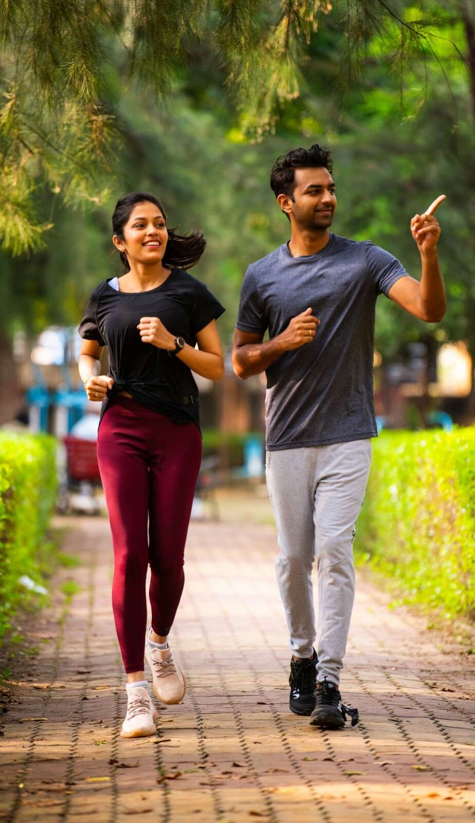 Jogging / Walking Track at Palladio Presidential Suites